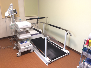 トレッドミル検査装置の写真