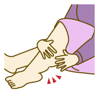 下肢のむくみのイメージ